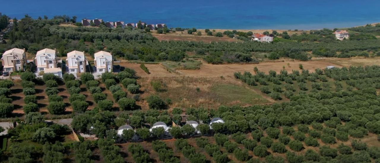 Hotel Bubble Tent Nea Moudania Exteriér fotografie