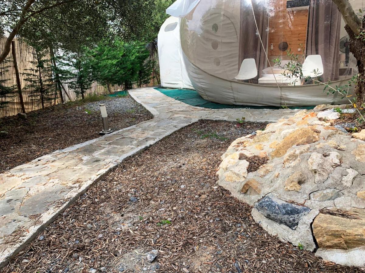 Hotel Bubble Tent Nea Moudania Exteriér fotografie
