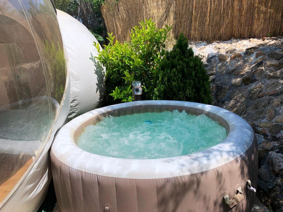 Hotel Bubble Tent Nea Moudania Exteriér fotografie