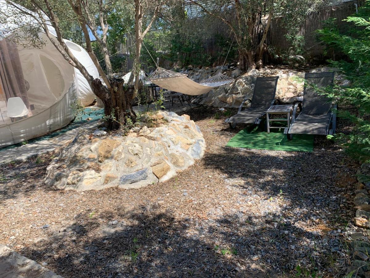 Hotel Bubble Tent Nea Moudania Exteriér fotografie