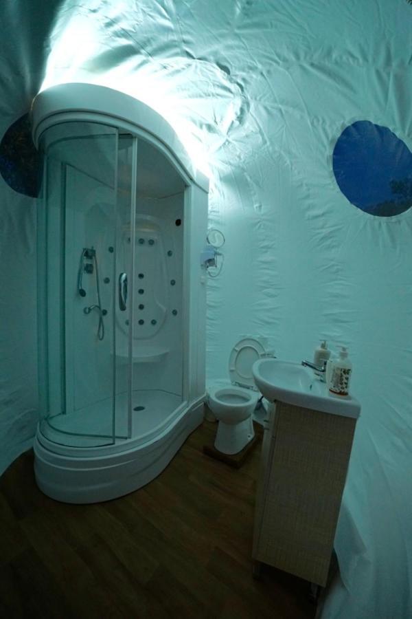 Hotel Bubble Tent Nea Moudania Exteriér fotografie