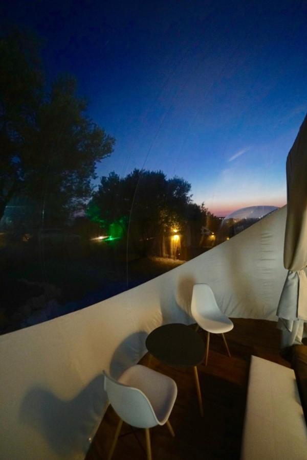 Hotel Bubble Tent Nea Moudania Exteriér fotografie