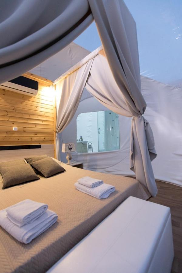 Hotel Bubble Tent Nea Moudania Exteriér fotografie