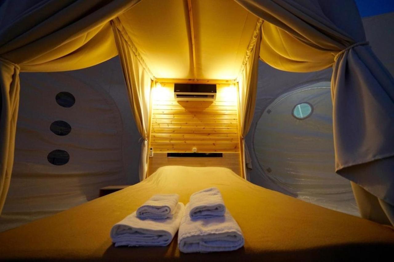 Hotel Bubble Tent Nea Moudania Exteriér fotografie