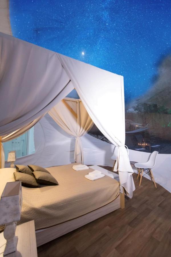 Hotel Bubble Tent Nea Moudania Exteriér fotografie