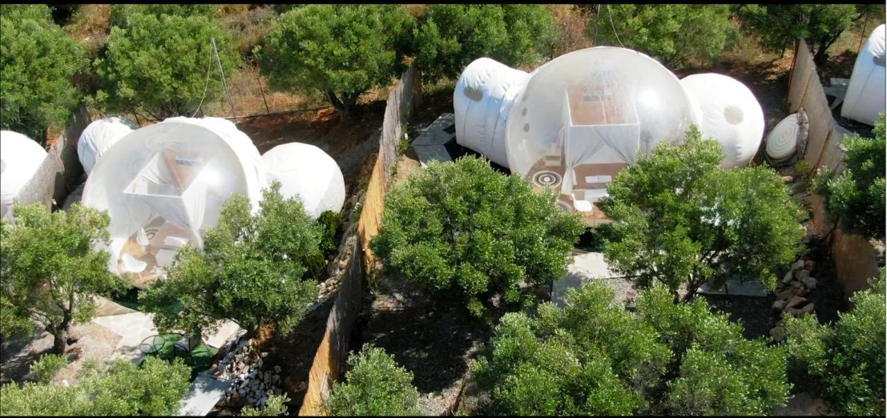 Hotel Bubble Tent Nea Moudania Exteriér fotografie