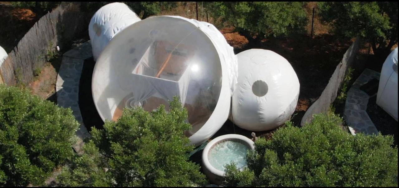 Hotel Bubble Tent Nea Moudania Exteriér fotografie