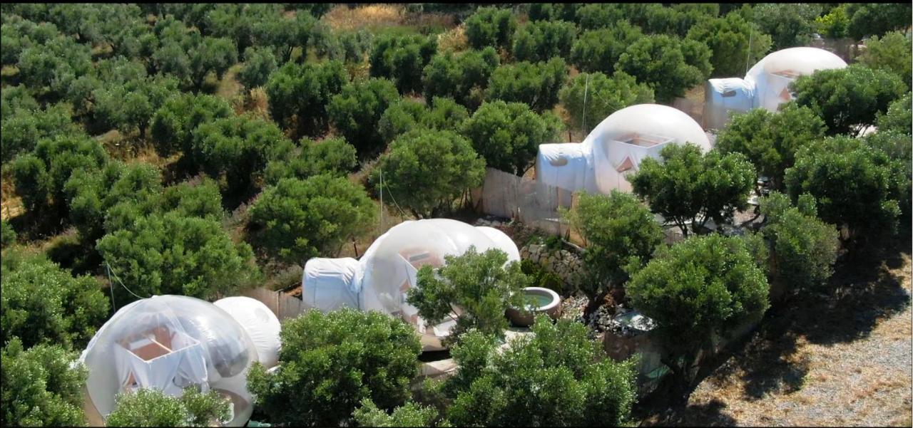 Hotel Bubble Tent Nea Moudania Exteriér fotografie